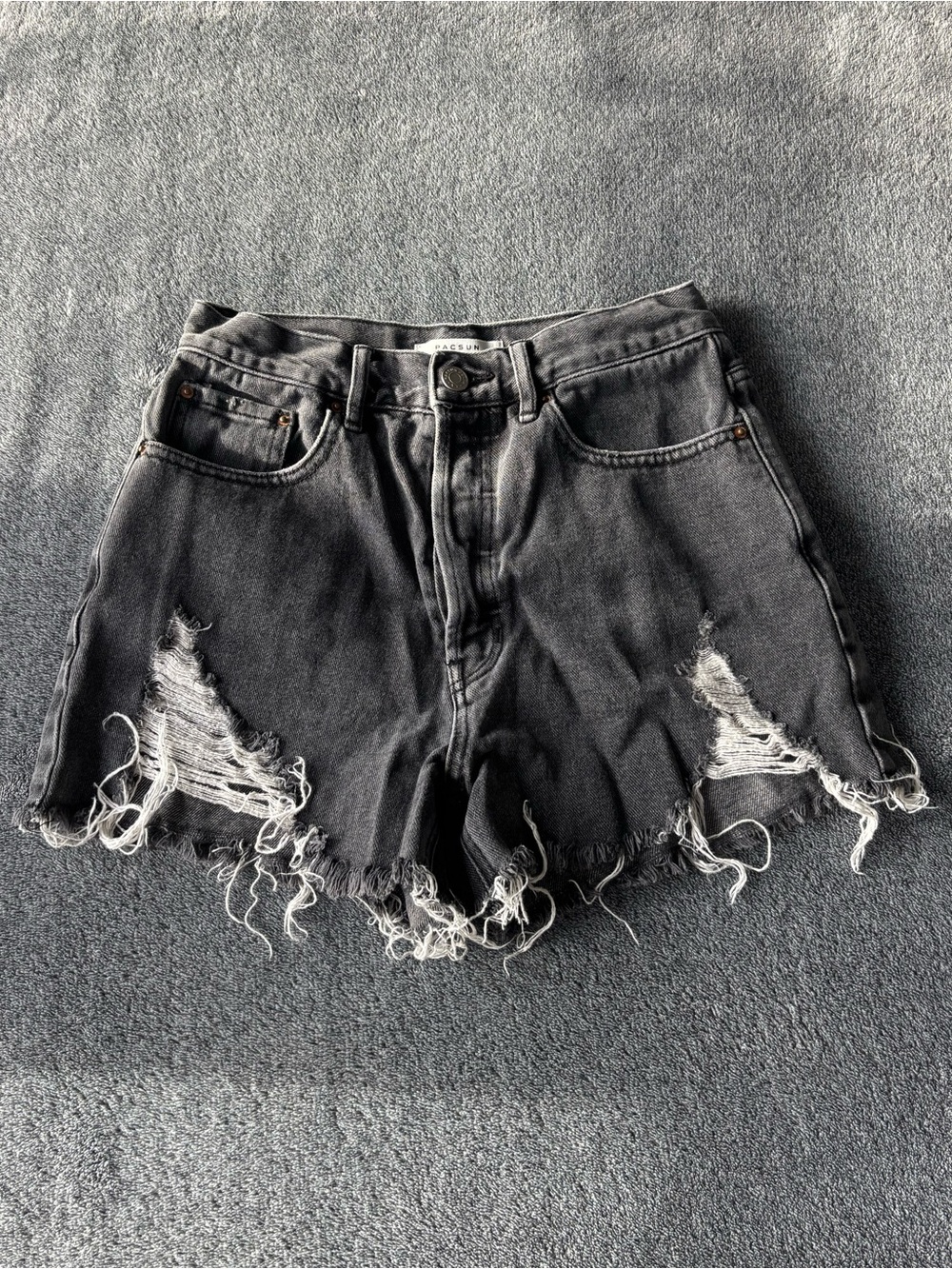 pacsun denim shorts
